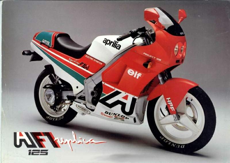 Aprilia AF1 125 Project 108 Replica