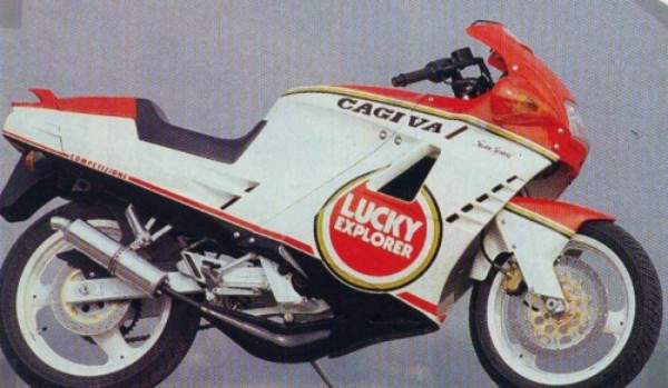 Cagiva 125 C12R-SP Lucky Explorer Competition