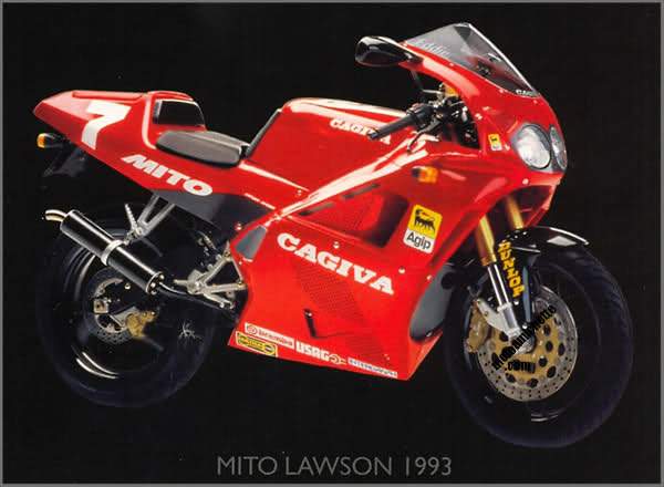 Cagiva Mito 125 II Lawson Replica