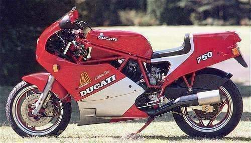 Ducati 750 F1 Laguna Seca