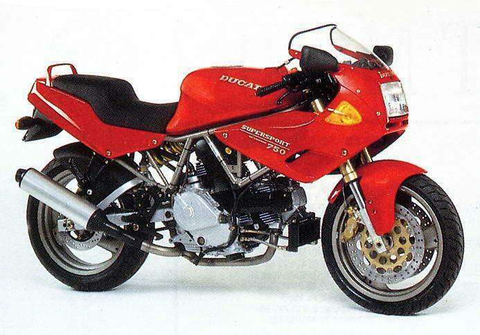 Ducati 750 Supersport (Half fairing)