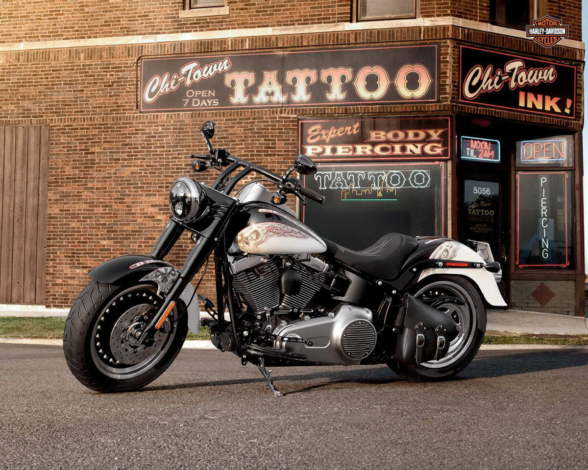 Harley Davidson FLSTFB Softail Fat Boy Lo Special