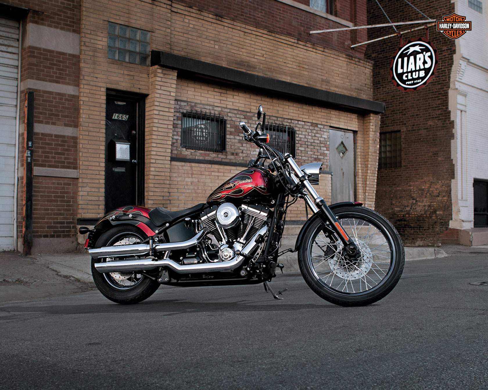 Harley Davidson FXS Blackline
