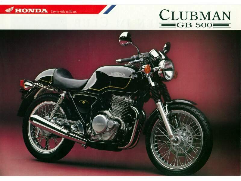 Honda GB 500TT Clubman Tourist Trophy