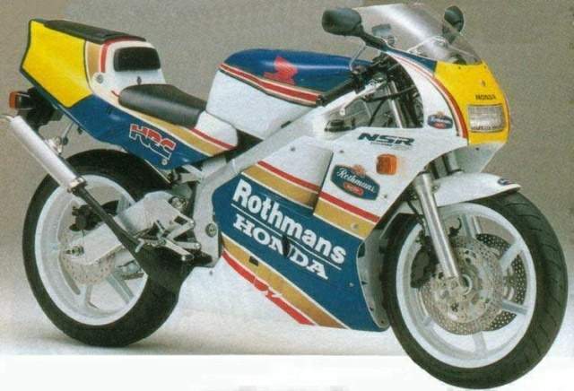 Honda NSR 250SP Rothmans ReplicaMC21