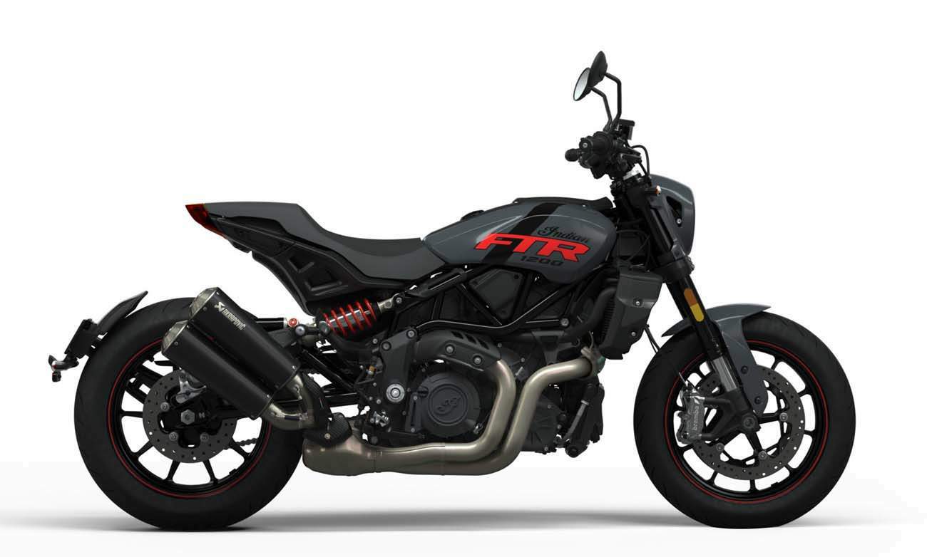 Indian FTR 1200SE Stealth Gray Special Edition