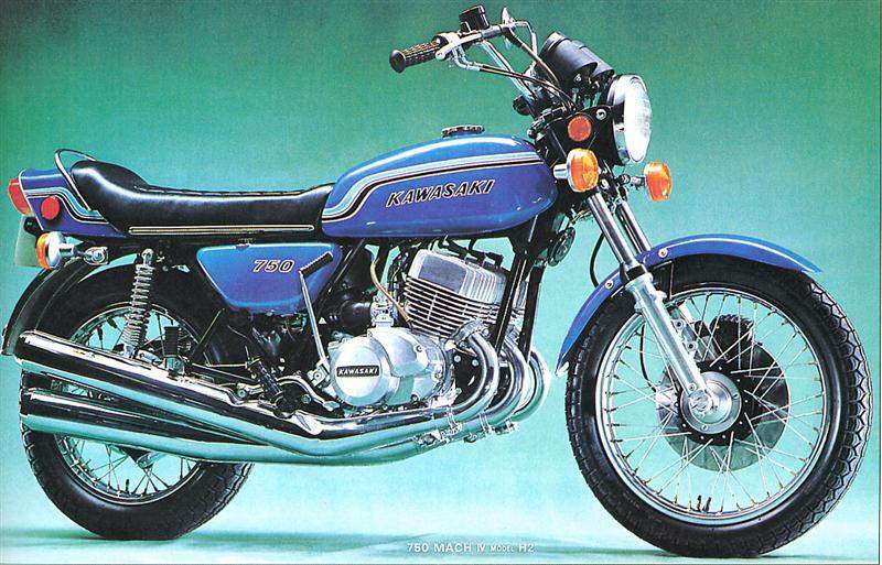 Kawasaki H2 750 Mach IV