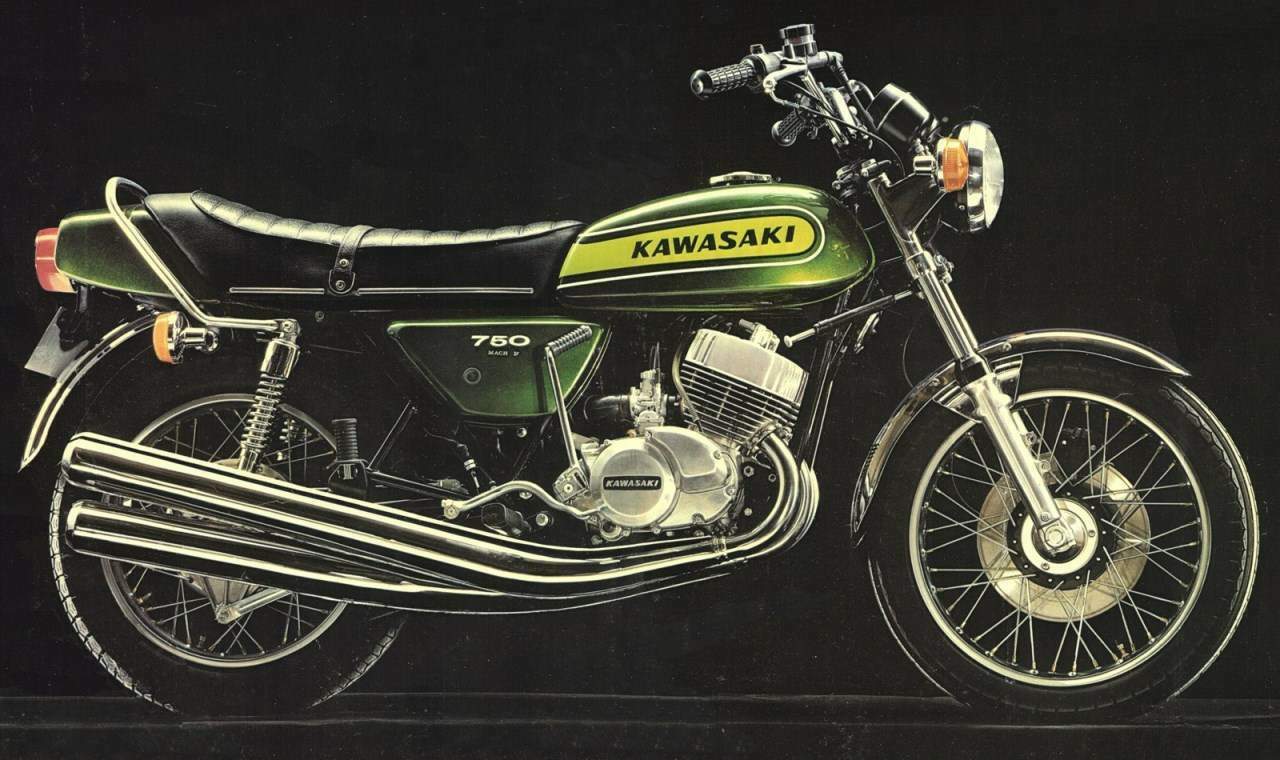Kawasaki H2 750 Mach IV