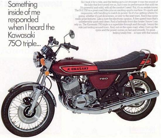 Kawasaki H2 750 Mach IV