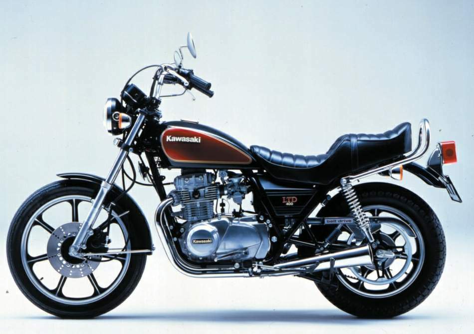 Kawasaki Z 400LTD Belt Drive
