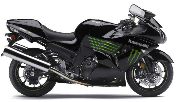 Kawasaki ZZR 1400 / Ninja ZX-14 Monster Energy Special Edition