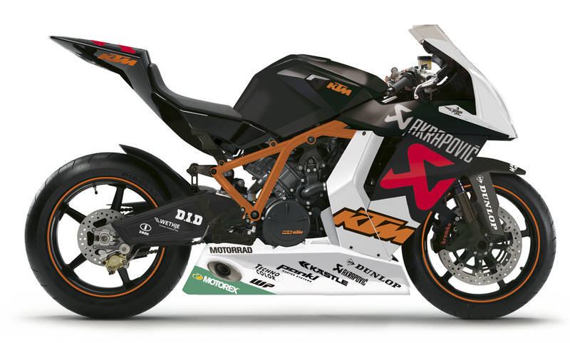 KTM RC8R 1190 Akrapovic Replica IDM