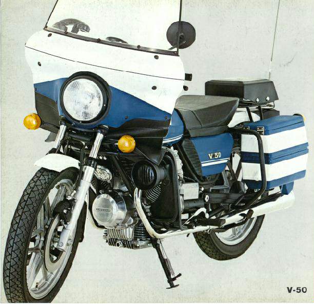 Moto Guzzi V 50 Police