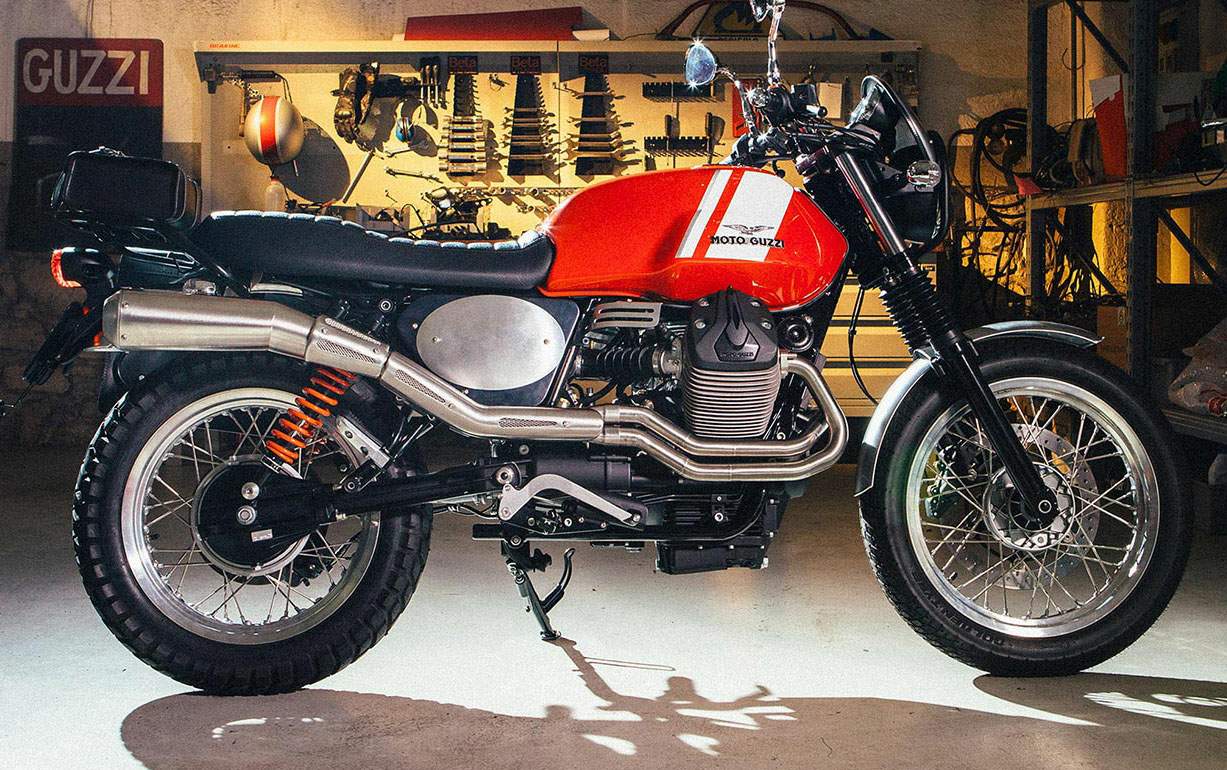 Moto Guzzi V7 II Scrambler Kit