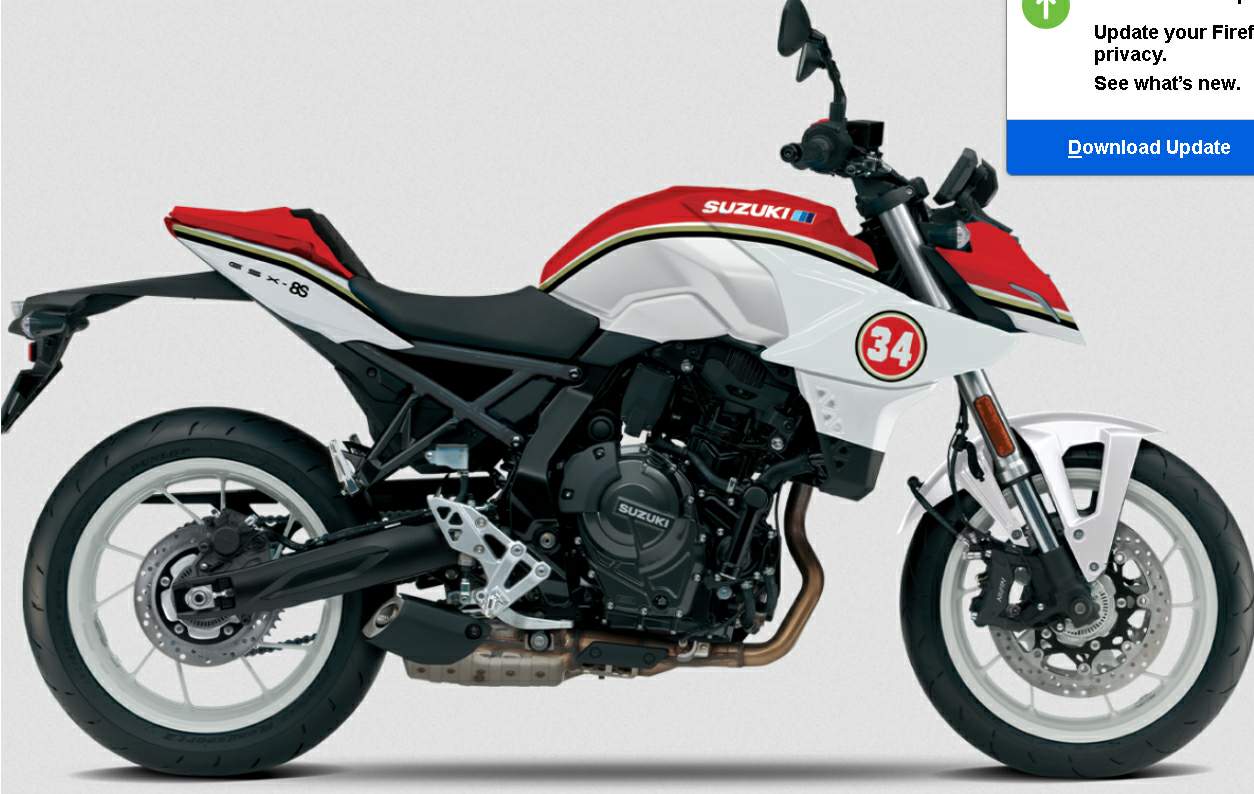 Suzuki GSX-S 8 Kevin Schwantz Tribute