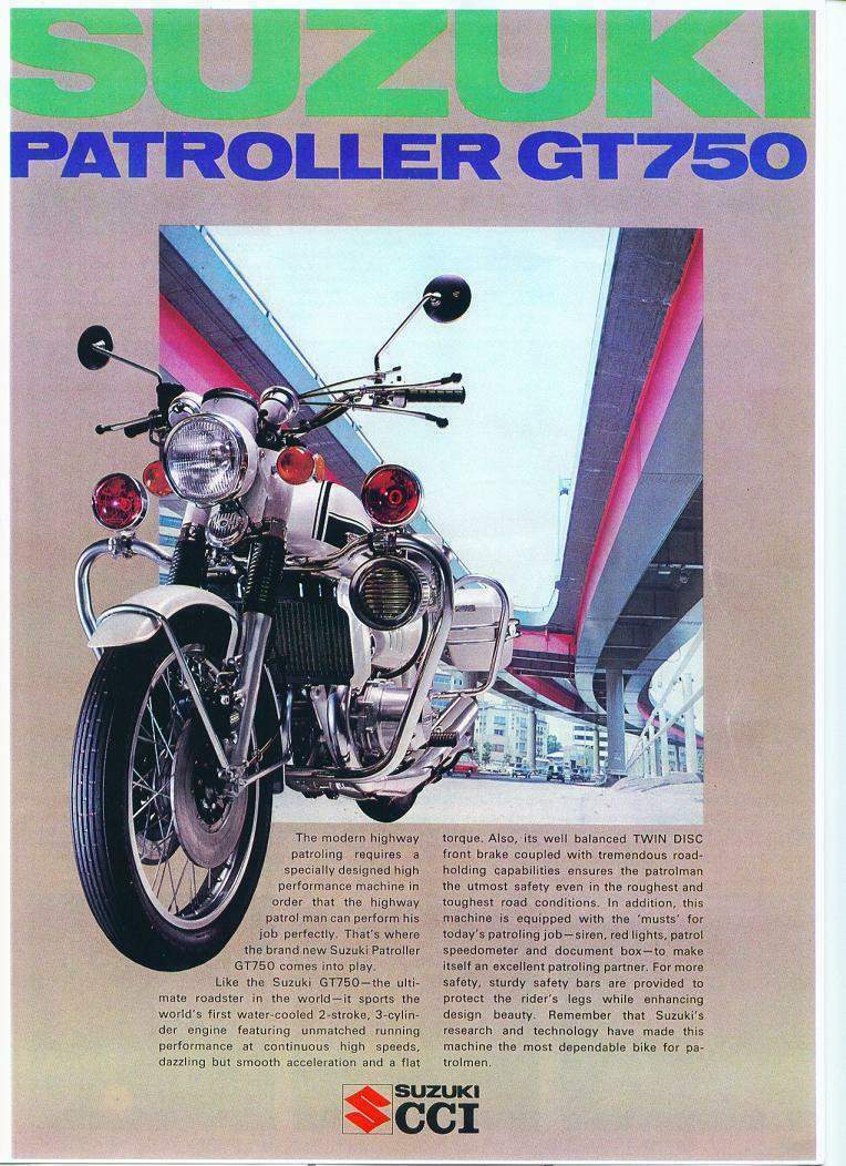 Suzuki GT 750 Patroller