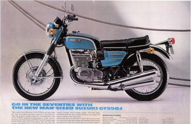 Suzuki GT550J - called Indy in the USA