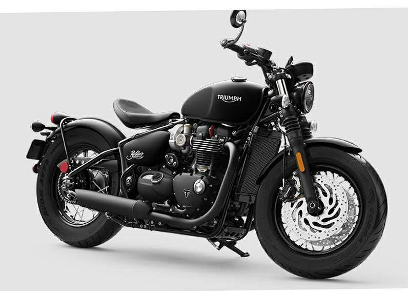 Triumph Bonneville Bobber Black