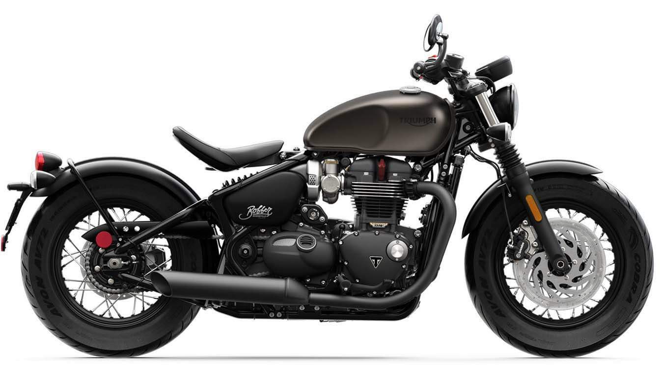 Triumph Bonneville Bobber Black