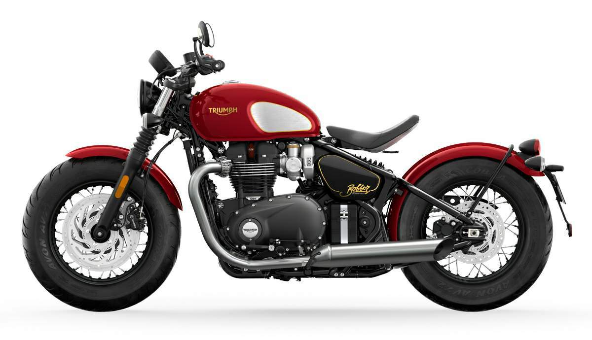 Triumph Bonneville Bobber Gold Line Edition