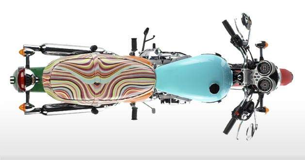 Triumph Bonneville T100 Multi Swirl