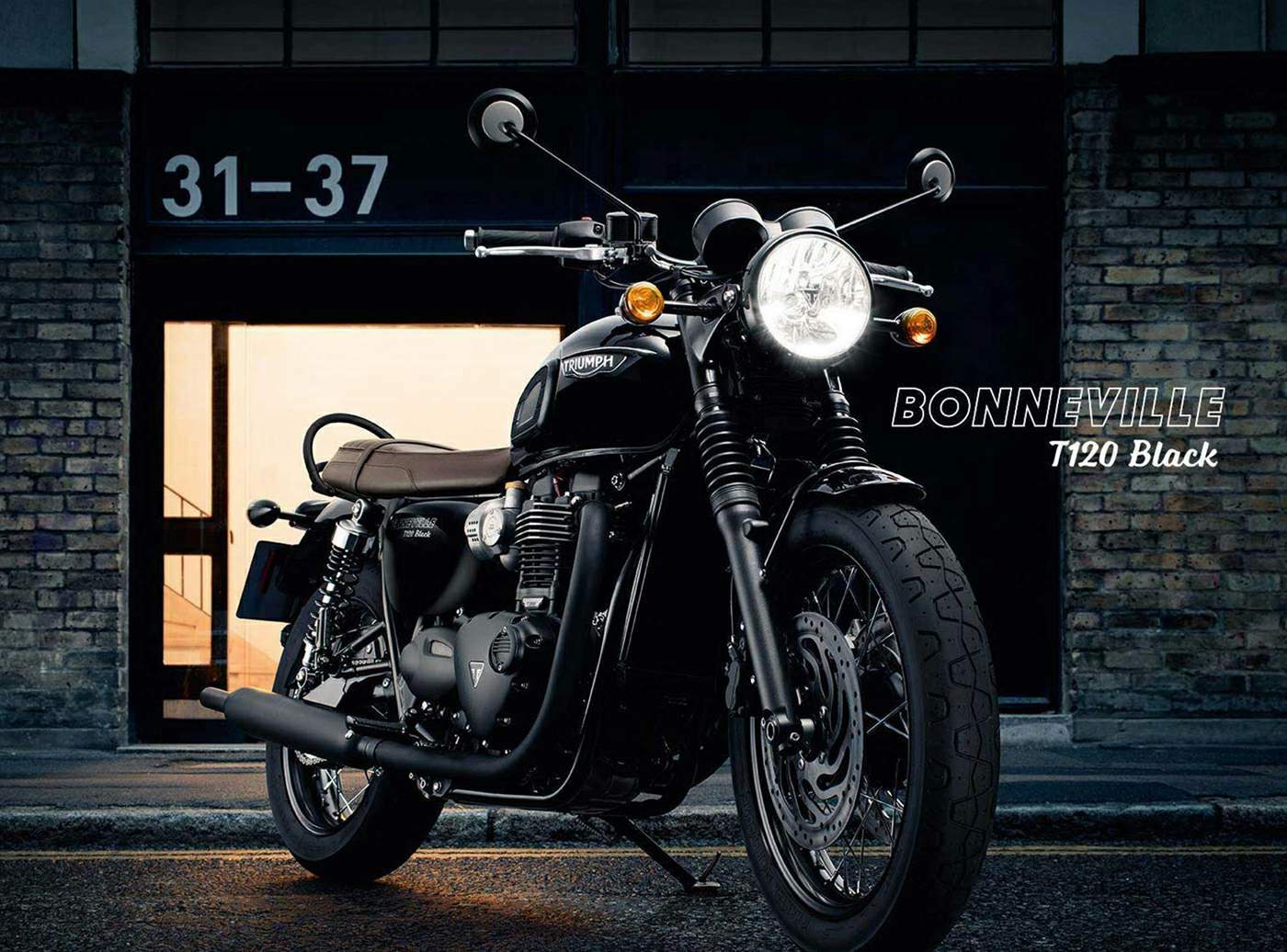 Triumph Bonneville T120 Black