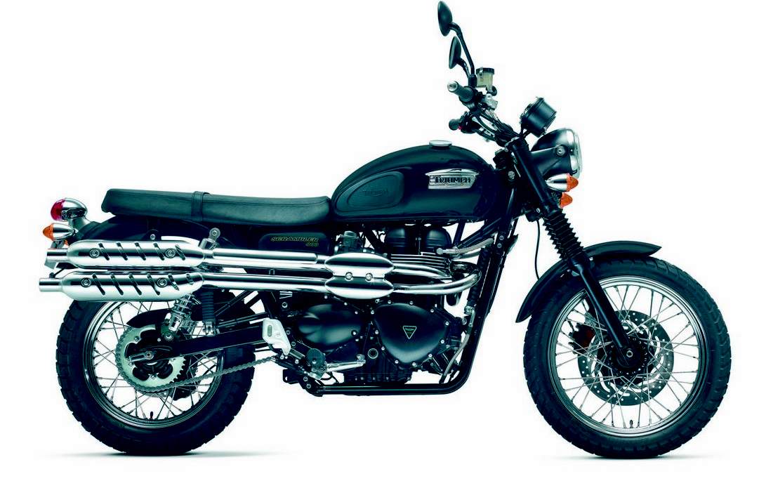Triumph Scrambler "Matt Black"