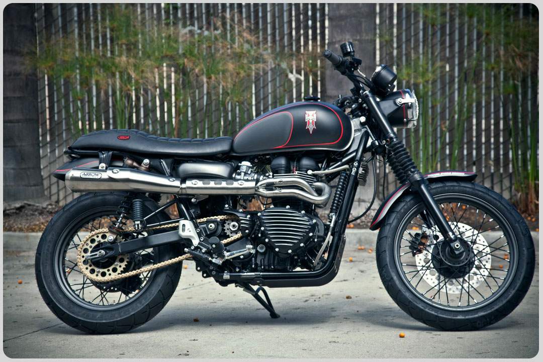 Triumph Scrambler tony Hawk Special