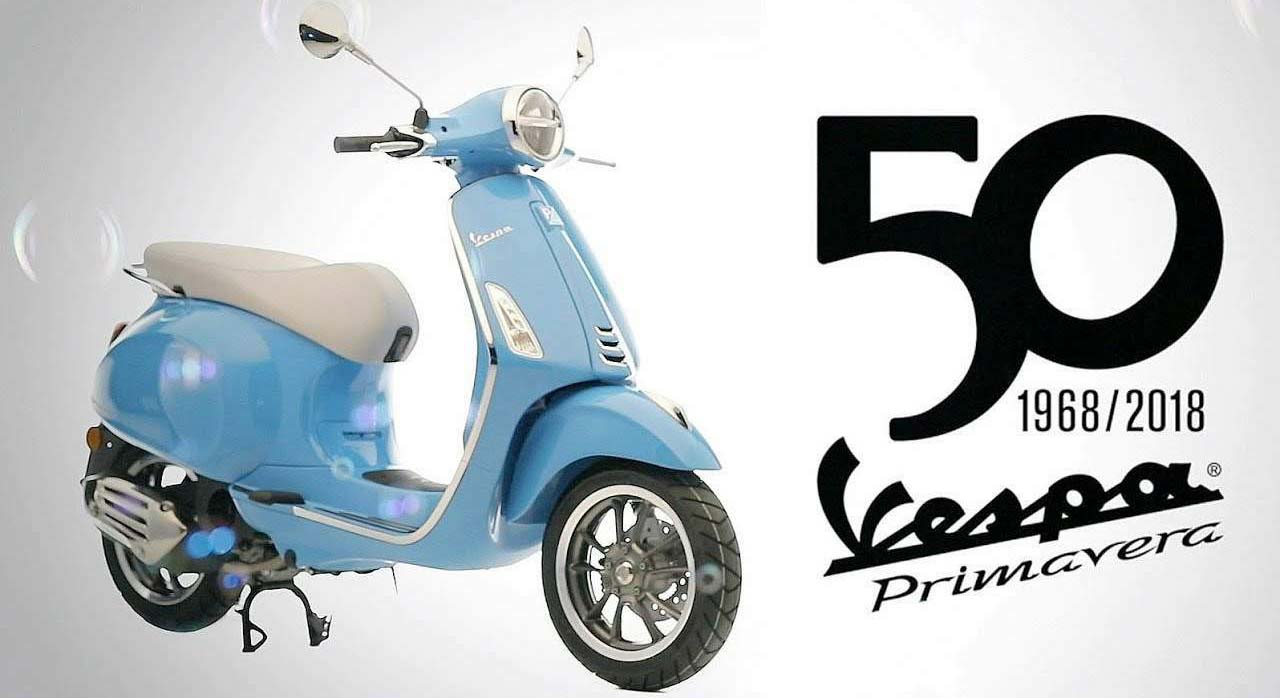 Vespa Primavera 50 50th Anniversary Special Edition