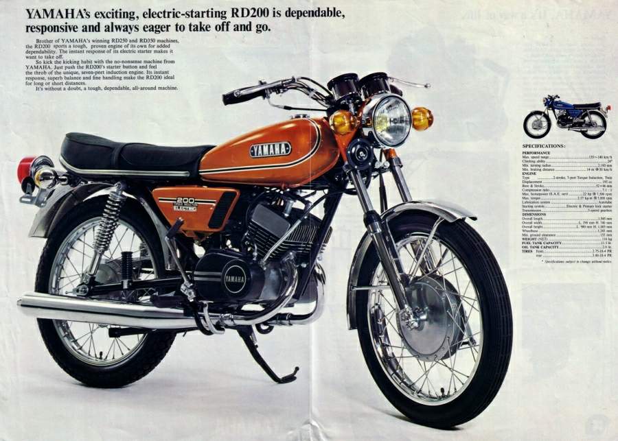 Yamaha RD 200