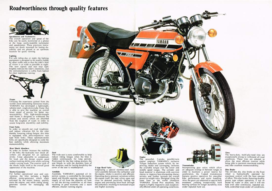 Yamaha RD 200