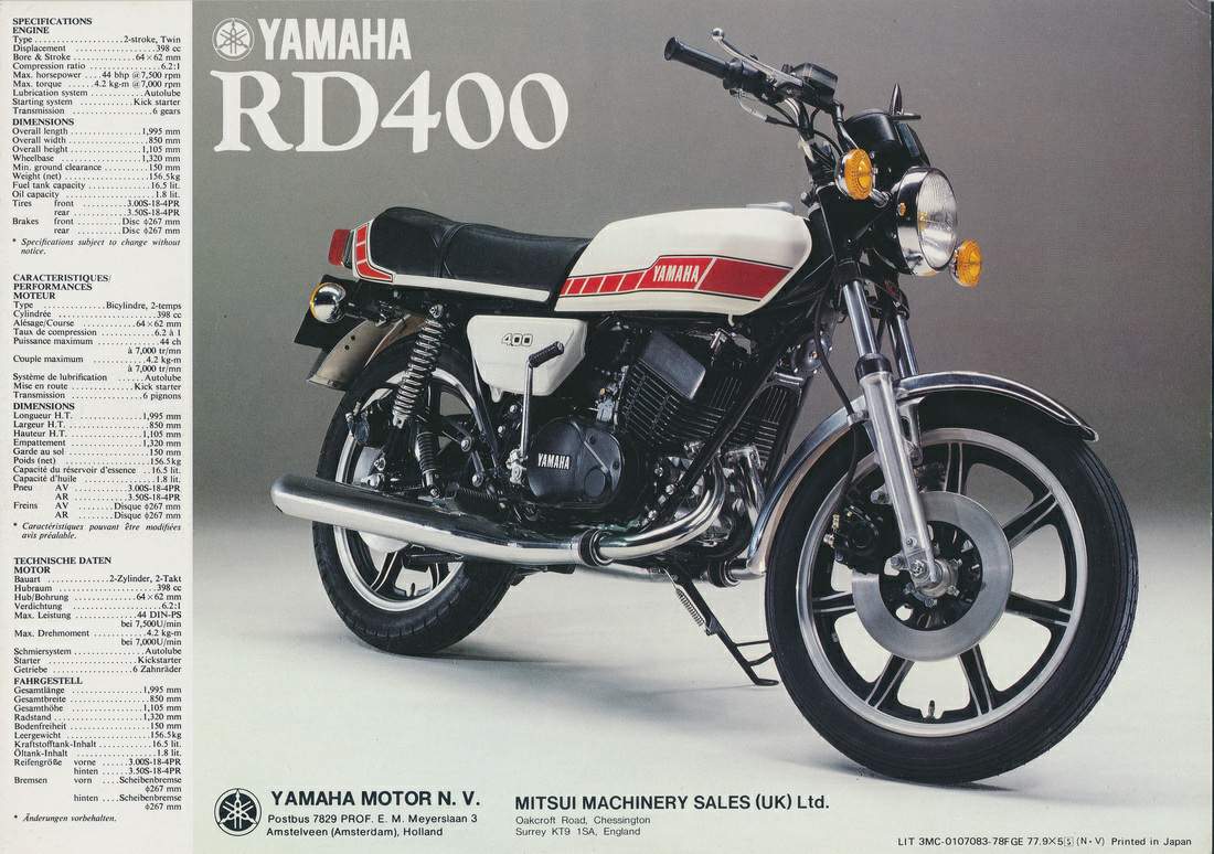 Yamaha RD 400