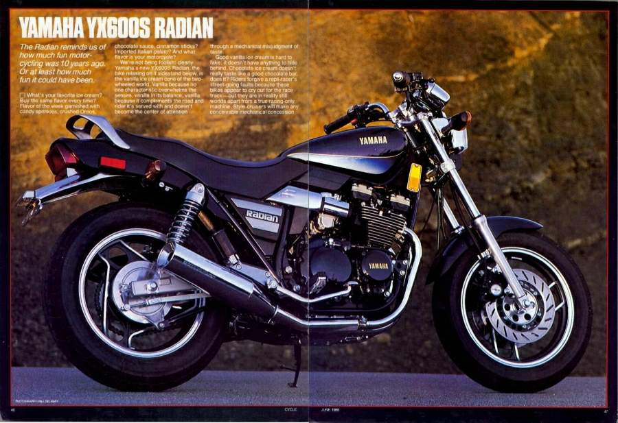 Yamaha YX 600 Radian